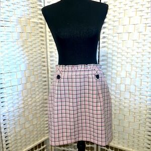 Pink Plaid Top Shop Skirt - Coquette Vibes 🎀🤍🩰